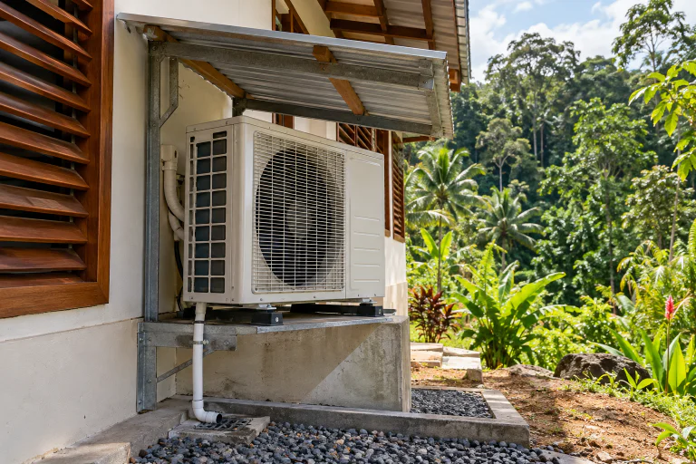 Solaire, climatisation et suivi des consommations — Guyane
