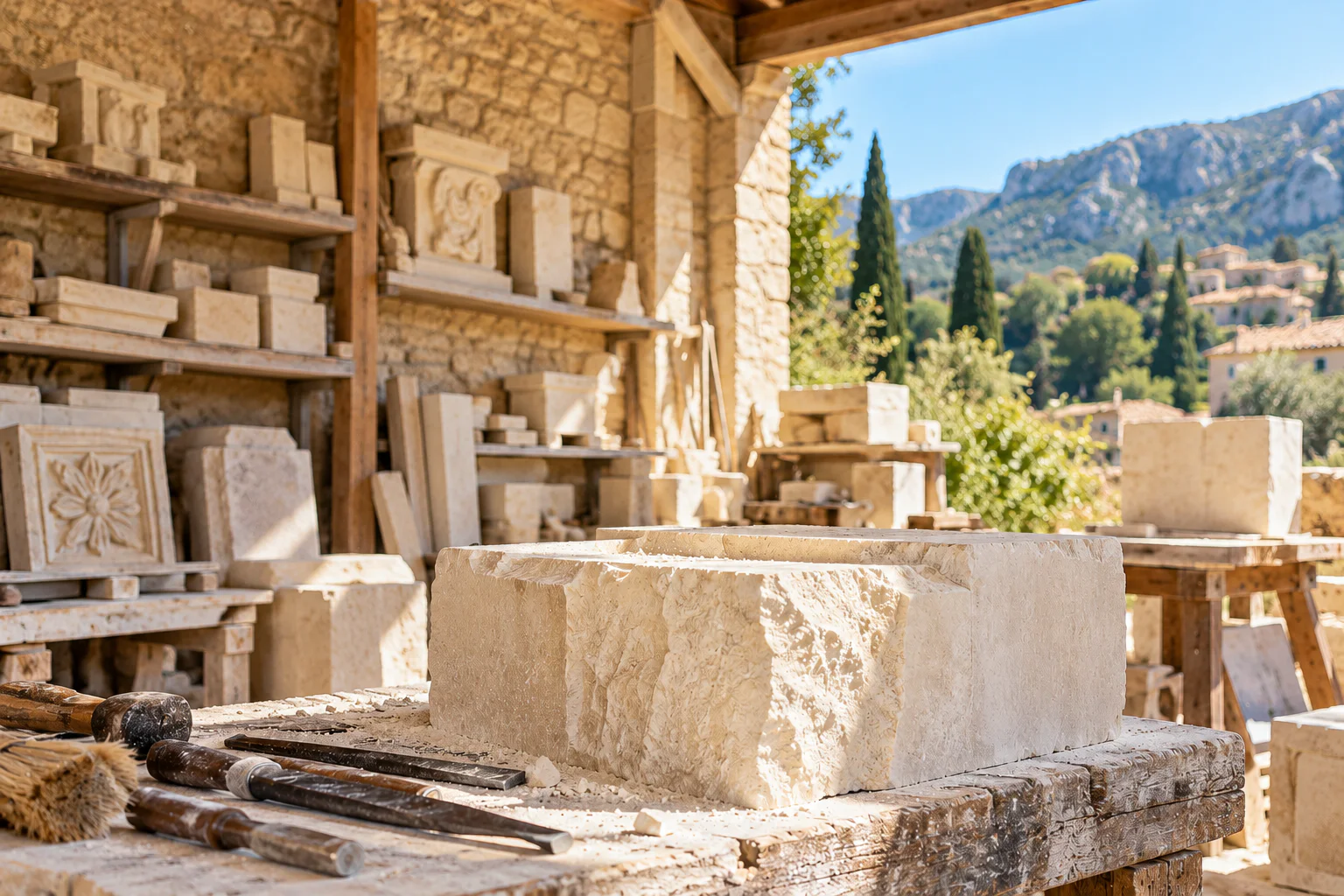 Des spécialistes pour les matériaux et les conditions du lieu — Provence-Alpes-Côte d’Azur