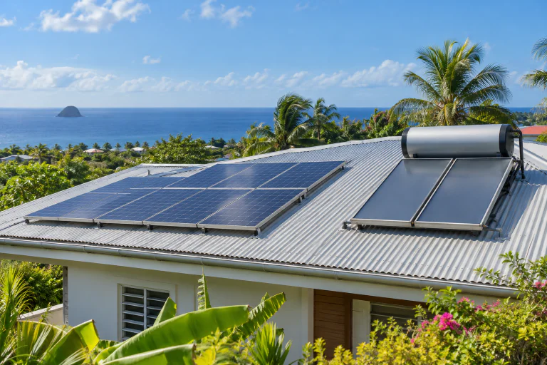 Solaire, climatisation et suivi des consommations — Martinique