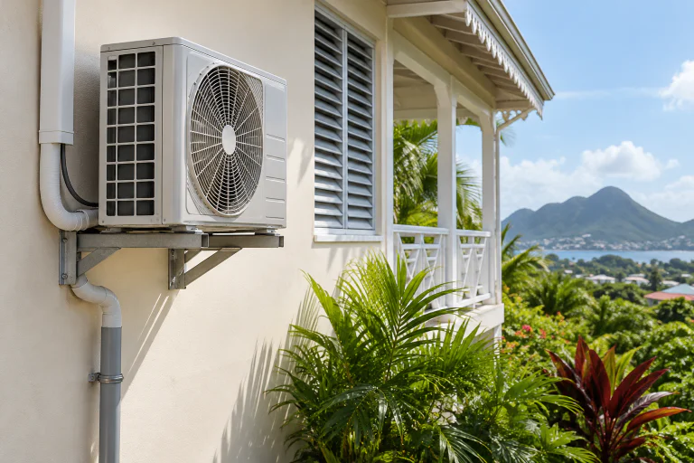Solaire, climatisation et suivi des consommations — Martinique