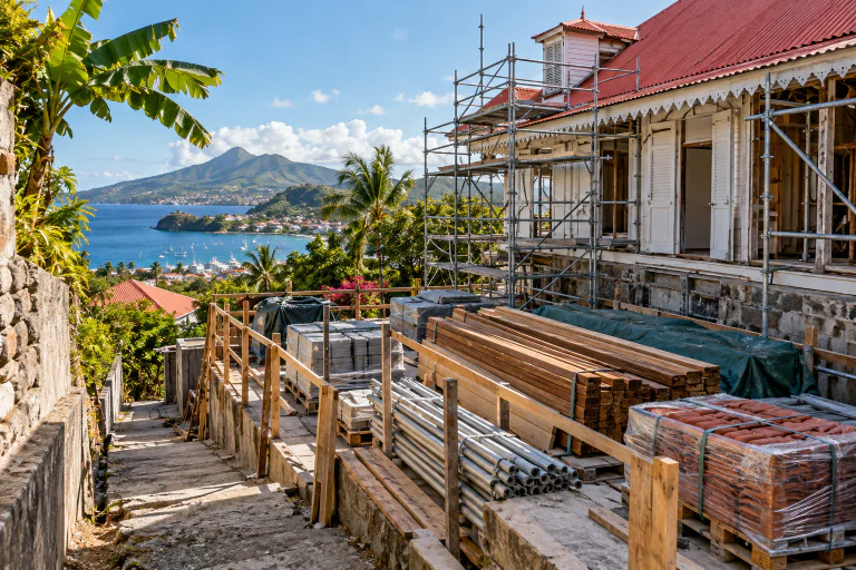 Des compétences adaptées aux ouvrages insulaires — Martinique