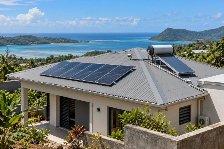 Solaire, climatisation et suivi des consommations — Mayotte