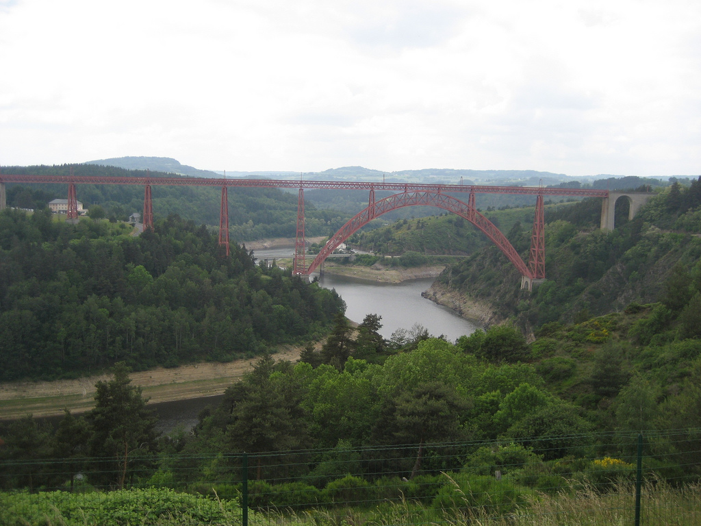Viaduc ferroviaire de Garabit, dans son état actuel