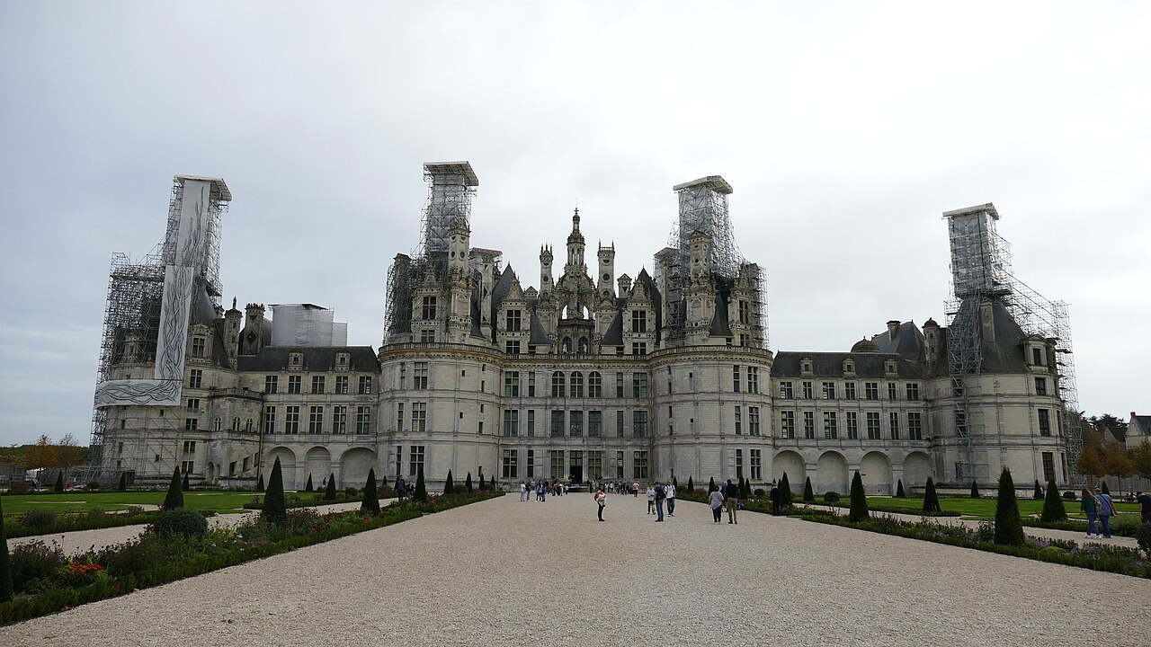 Château de Chambord, architecture de la Renaissance française