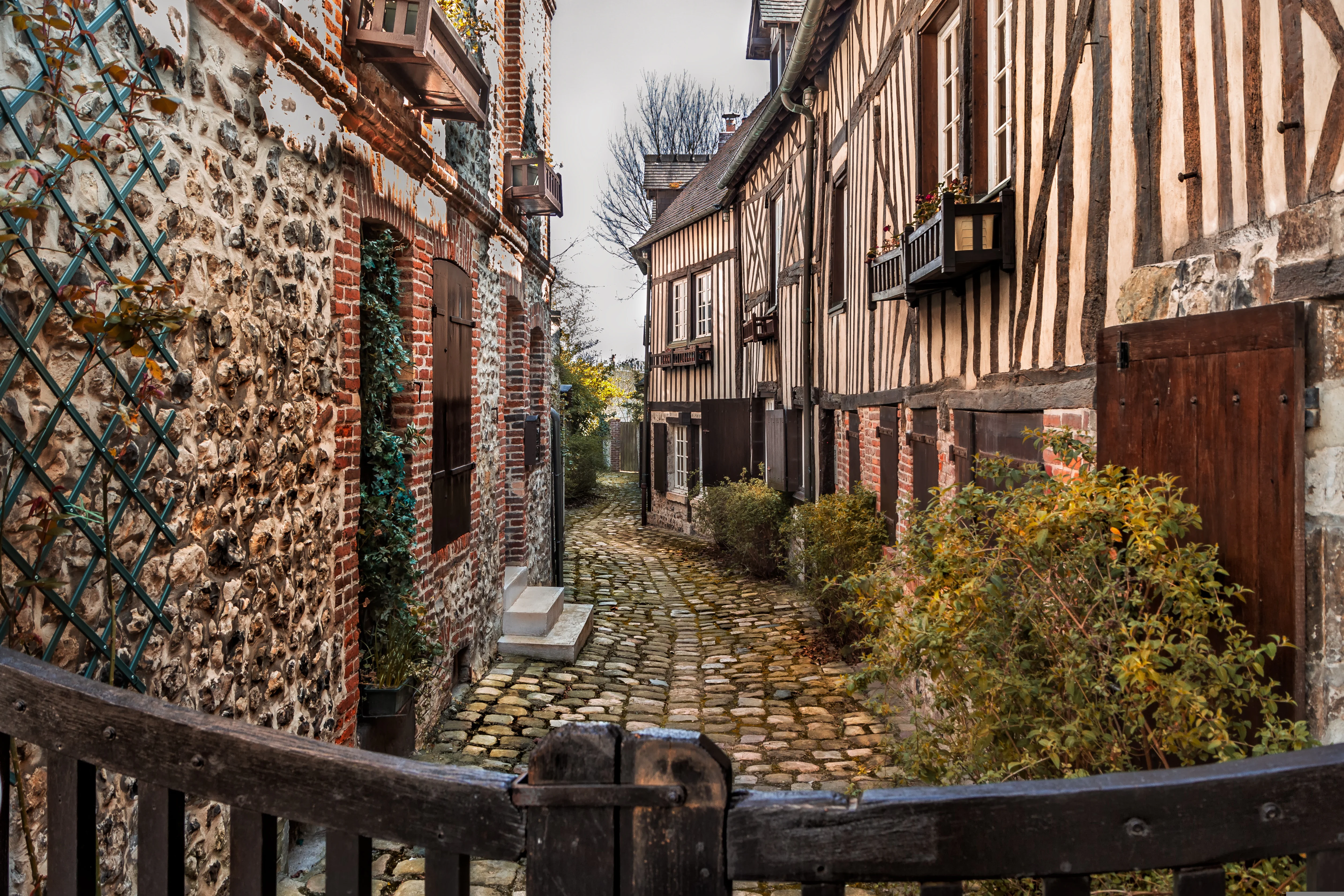 Photographie de Honfleur, patrimoine et architecture en Normandie