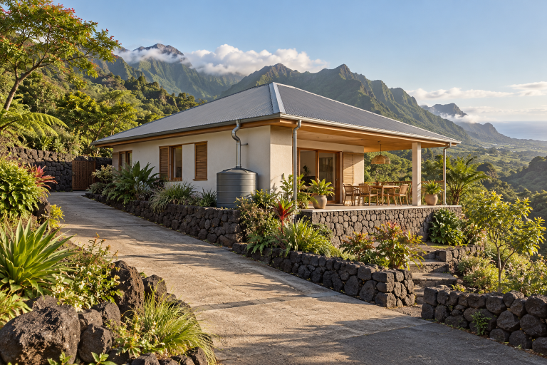 Concevoir avec le relief, l’eau et les vents — La Réunion
