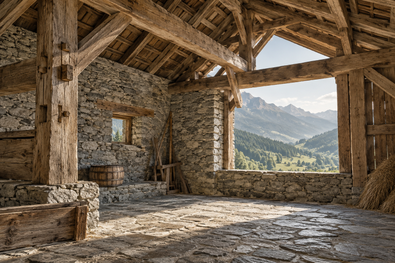 Lire les matériaux et les héritages — Auvergne-Rhône-Alpes