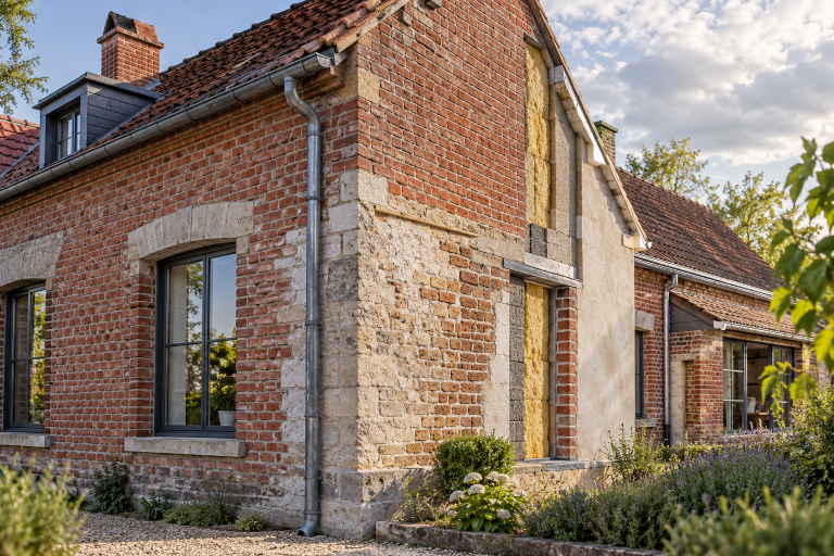 Rénover la brique avec une lecture du mur — Hauts-de-France