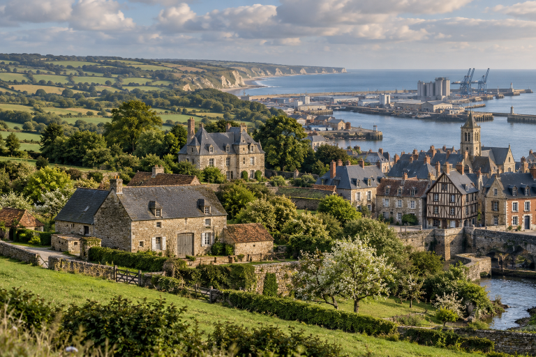 Du bocage aux villes et aux ports — Normandie