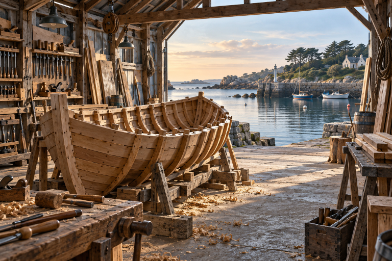 Des compétences pour la pierre, le bois et la mer — Bretagne