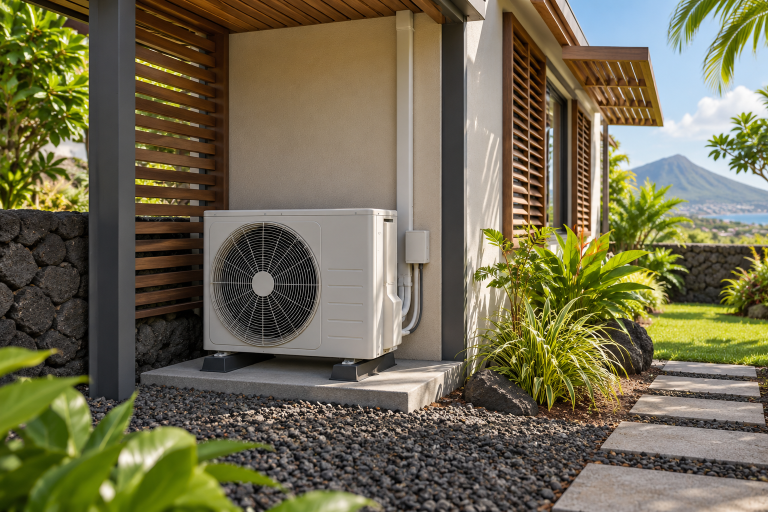 Solaire, climatisation et suivi des consommations — La Réunion