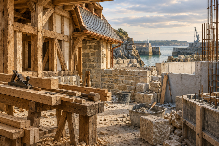 Des spécialités pour le bois, la pierre et le béton — Normandie