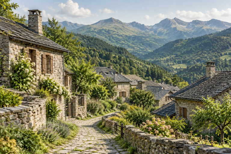 Du bourg de montagne au quartier de vallée — Auvergne-Rhône-Alpes