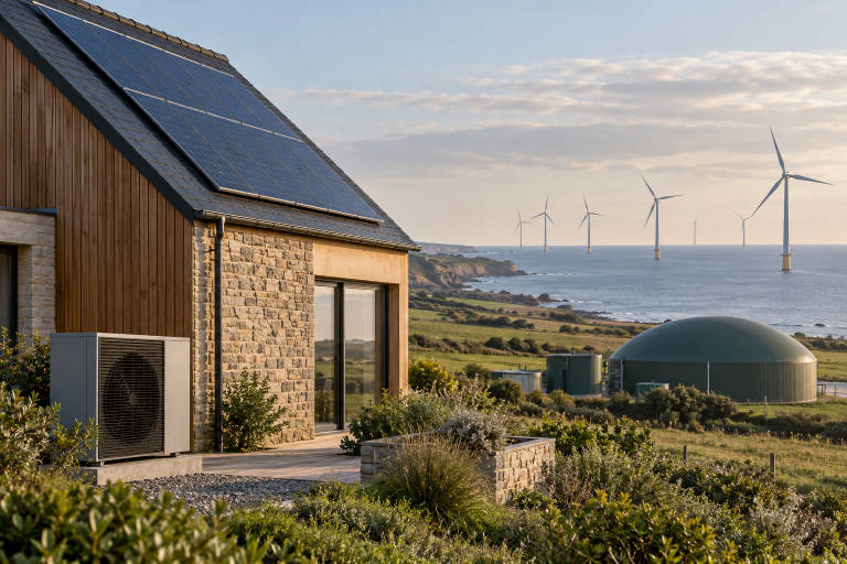 Distinguer énergie territoriale et équipement du logement — Normandie