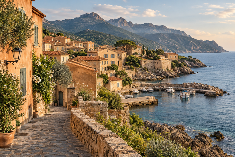 Une île à lire du littoral à la montagne — Corse