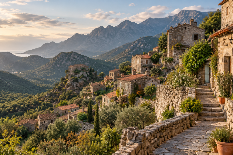 Une île à lire du littoral à la montagne — Corse