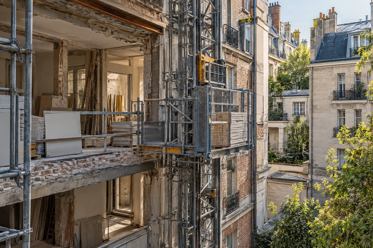 Transformer un bâtiment dans un environnement dense — Île-de-France