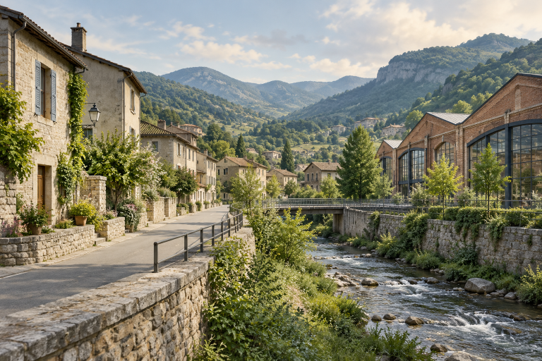Du bourg de montagne au quartier de vallée — Auvergne-Rhône-Alpes