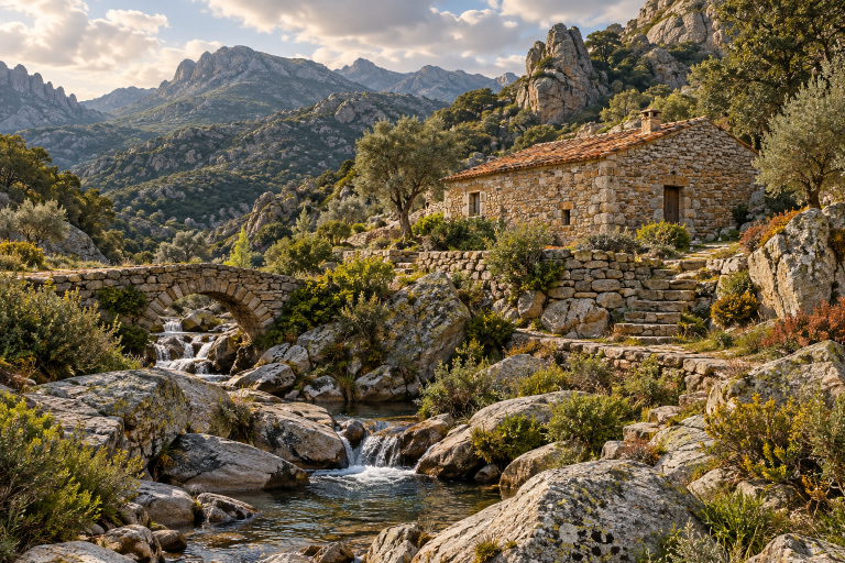 Fortifications, villages et héritages ruraux — Corse