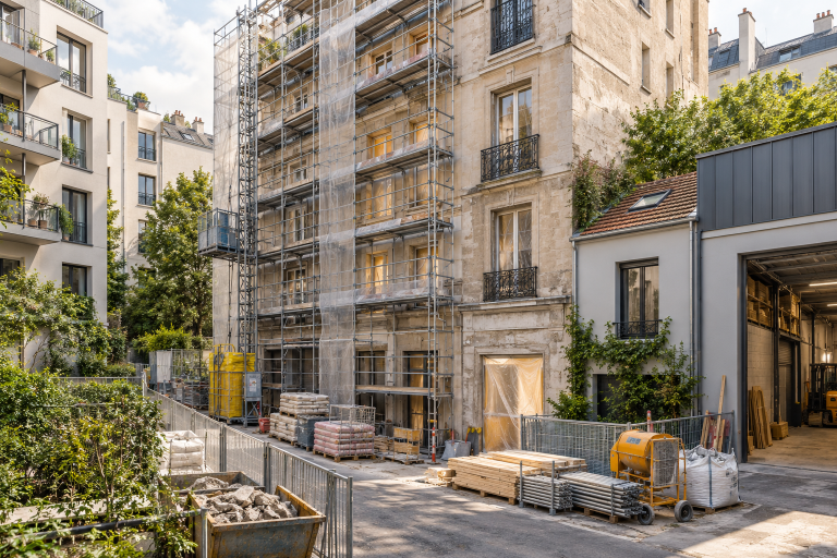 Transformer un bâtiment dans un environnement dense — Île-de-France