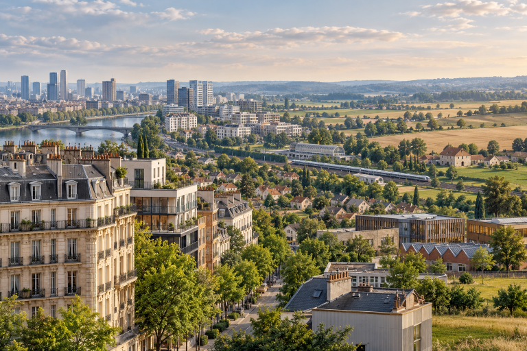 De la métropole aux campagnes de grande couronne — Île-de-France