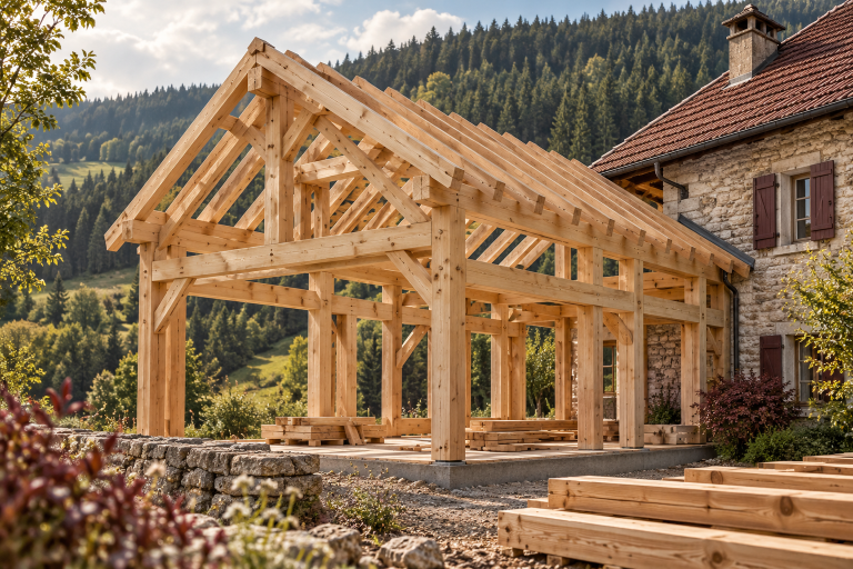 Distinguer construction bois et bois-énergie — Bourgogne-Franche-Comté
